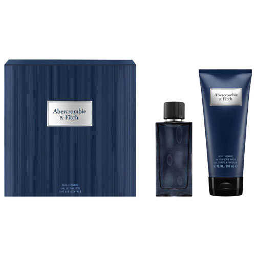 ABERCROMBIE & FITCH FIRST INSTINCT BLUE MAN, set s toaletnom vodom (50 ml) i gelom za tuširanje (200 ml), 419 kn