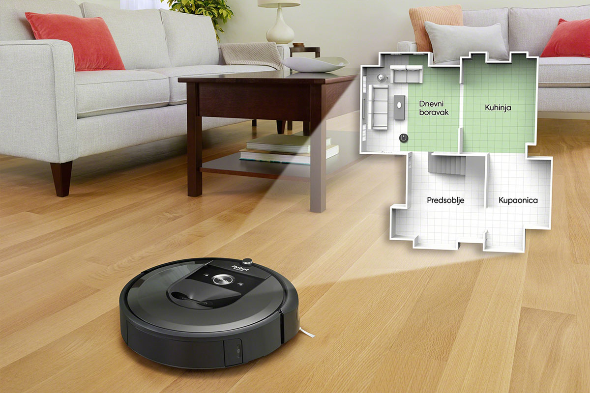 iRobot Roomba i7 smart mapping