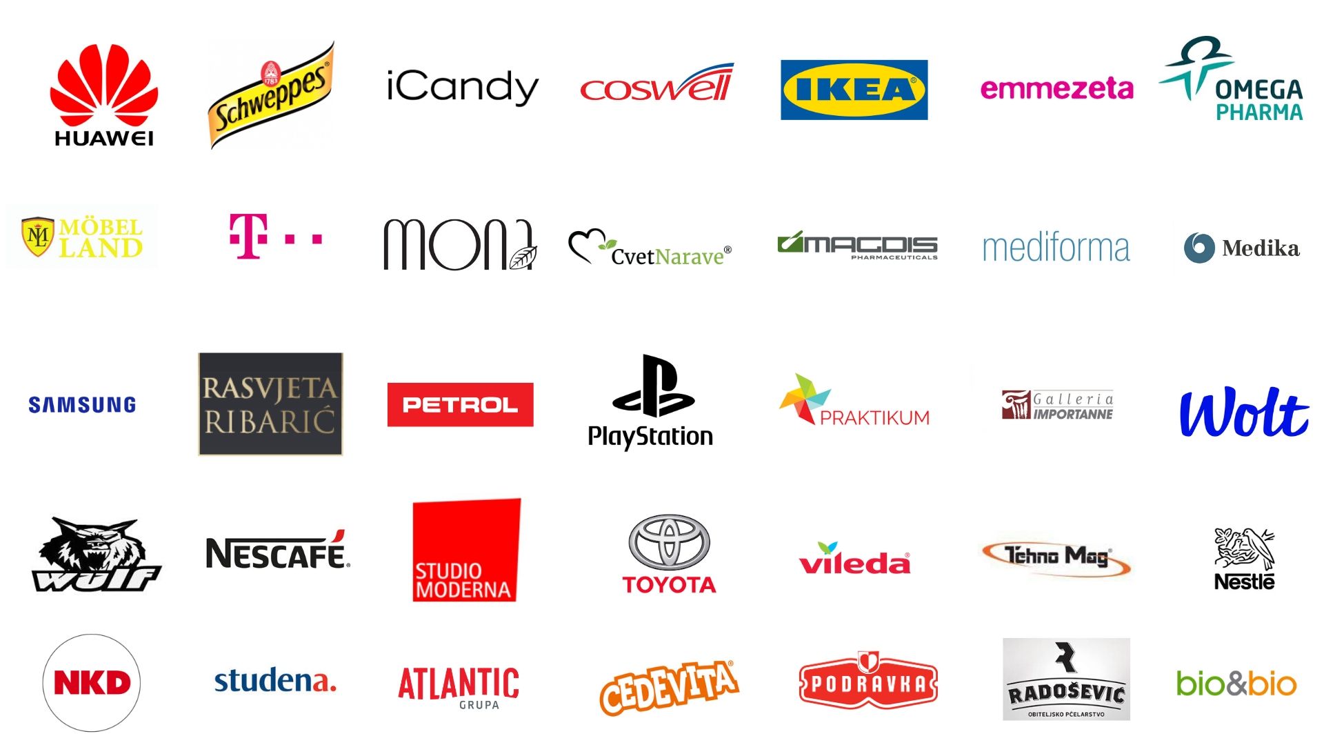 Lista partnera slide
