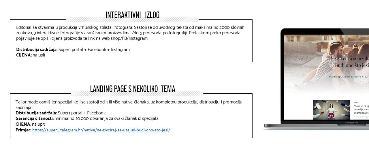Native cjenik slide